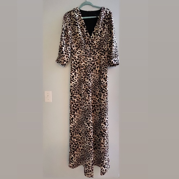 NWT BCBG MAXAZARIA Leopard jumpsuit — 328$ value ! Small - Picture 2 of 6